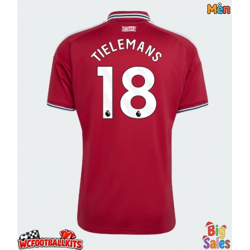 Manchester United Youri Tielemans #18 Replica Home Stadium Shirt 2026-27 Short Sleeve